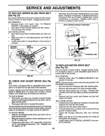 Preview for 21 page of Poulan Pro PD1842STA Owner'S Manual