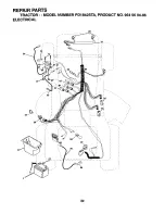 Preview for 30 page of Poulan Pro PD1842STA Owner'S Manual