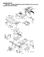 Preview for 32 page of Poulan Pro PD1842STA Owner'S Manual