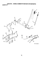 Preview for 42 page of Poulan Pro PD185H42STA Owner'S Manual