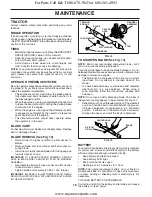 Предварительный просмотр 16 страницы Poulan Pro PD185H42STC Owner'S Manual