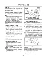 Preview for 17 page of Poulan Pro PD20H42STA Owner'S Manual