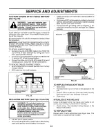 Preview for 24 page of Poulan Pro PD20H42STA Owner'S Manual