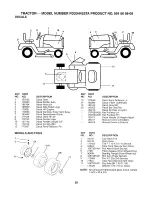 Preview for 39 page of Poulan Pro PD20H42STA Owner'S Manual