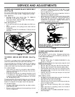 Предварительный просмотр 22 страницы Poulan Pro PD22H42STC Owner'S Manual