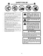 Preview for 3 page of Poulan Pro PD25H48STA Owner'S Manual