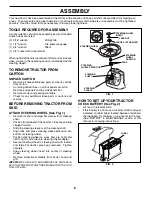 Preview for 6 page of Poulan Pro PD25H48STA Owner'S Manual