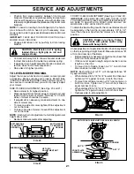 Preview for 21 page of Poulan Pro PD25H48STA Owner'S Manual