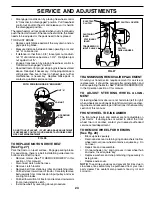 Preview for 23 page of Poulan Pro PD25H48STA Owner'S Manual