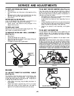 Preview for 25 page of Poulan Pro PD25PH48STB Owner'S Manual