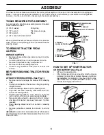 Preview for 6 page of Poulan Pro PD25PH48STC Owner'S Manual