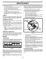 Preview for 18 page of Poulan Pro PD25PH48STC Owner'S Manual