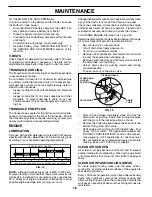 Предварительный просмотр 18 страницы Poulan Pro PDB18H42STA Owner'S Manual