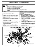 Предварительный просмотр 20 страницы Poulan Pro PDB18H42STA Owner'S Manual