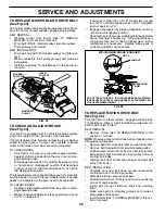 Предварительный просмотр 22 страницы Poulan Pro PDB18H42STA Owner'S Manual