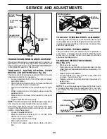 Предварительный просмотр 23 страницы Poulan Pro PDB18H42STA Owner'S Manual