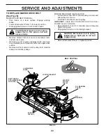 Preview for 22 page of Poulan Pro PDGT26H54A Owner'S Manual