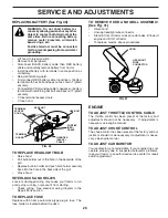 Preview for 25 page of Poulan Pro PDGT26H54A Owner'S Manual