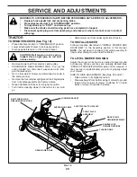 Preview for 20 page of Poulan Pro PKGTH2554 Operator'S Manual