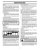 Предварительный просмотр 15 страницы Poulan Pro PO10527ESA Owner'S Manual