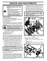 Предварительный просмотр 16 страницы Poulan Pro PO10527ESA Owner'S Manual