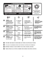 Предварительный просмотр 17 страницы Poulan Pro PO125-97RB Instruction Manual