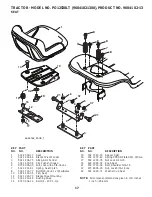 Предварительный просмотр 17 страницы Poulan Pro PO12530LT Repair Parts Manual