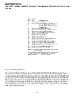 Preview for 11 page of Poulan Pro PO12538LT Repair Parts Manual