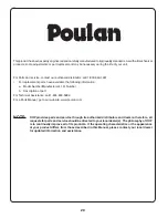 Preview for 20 page of Poulan Pro PO12538LT Repair Parts Manual