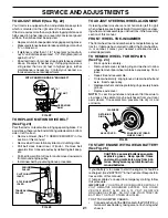 Preview for 21 page of Poulan Pro PO14542C Owner'S Manual