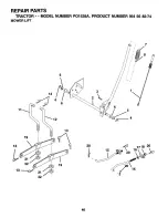 Preview for 40 page of Poulan Pro PO1538A Owner'S Manual