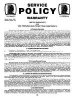 Preview for 46 page of Poulan Pro PO1538A Owner'S Manual