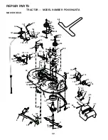 Preview for 42 page of Poulan Pro PO165H42STA Owner'S Manual