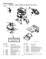 Предварительный просмотр 10 страницы Poulan Pro PO17542ST Repair Parts