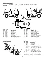 Предварительный просмотр 12 страницы Poulan Pro PO17542ST Repair Parts