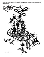 Preview for 14 page of Poulan Pro PO175A42LT Repair Parts Manual