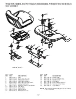 Preview for 17 page of Poulan Pro PO175A42LT Repair Parts Manual