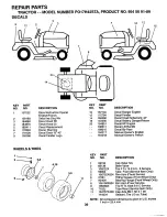 Предварительный просмотр 39 страницы Poulan Pro PO17H42STA Owner'S Manual