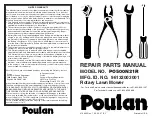 Предварительный просмотр 1 страницы Poulan Pro PO500N21R Repair Parts Manual