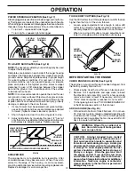 Предварительный просмотр 12 страницы Poulan Pro PO8527ESA Owner'S Manual