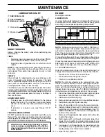 Предварительный просмотр 15 страницы Poulan Pro PO8527ESA Owner'S Manual