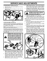 Предварительный просмотр 17 страницы Poulan Pro PO8527ESA Owner'S Manual