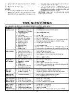 Предварительный просмотр 19 страницы Poulan Pro PO8527ESA Owner'S Manual