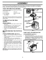 Preview for 6 page of Poulan Pro POGT20T48STA Owner'S Manual