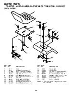 Preview for 40 page of Poulan Pro POGT20T48STA Owner'S Manual