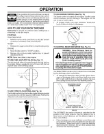 Предварительный просмотр 10 страницы Poulan Pro PP1130ES Owner'S Manual