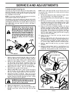 Предварительный просмотр 17 страницы Poulan Pro PP1130ESA Owner'S Manual