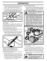 Предварительный просмотр 12 страницы Poulan Pro PP1130ESB Owner'S Manual