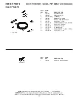 Предварительный просмотр 37 страницы Poulan Pro PP115E27 Owner'S Manual