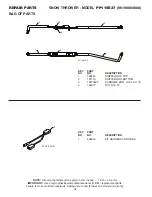 Предварительный просмотр 38 страницы Poulan Pro PP115E27 Owner'S Manual